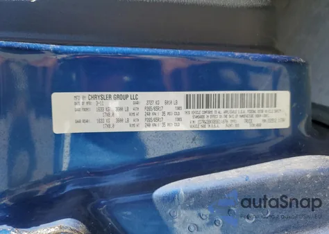 2011 Dodge Dakota Slt z USA, uszkodzony, nr VIN 1D7RW3BK6BS614070